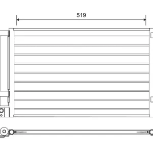 Premium Skraplacz, klimatyzacja VALEO 814405