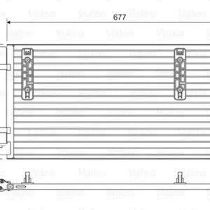 Skraplacz, klimatyzacja VALEO 814419 Zwrot pieniędzy
