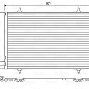 Skraplacz, klimatyzacja VALEO 814420 Niska cena