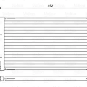 Skraplacz, klimatyzacja VALEO 814433 Niska cena