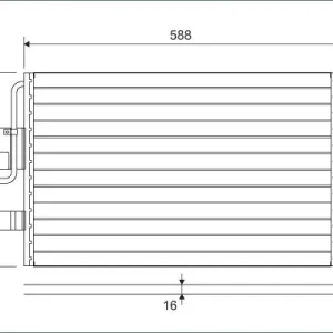Skraplacz, klimatyzacja VALEO 817244 Ostatnia szansa