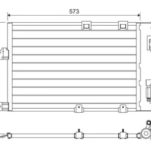 Skraplacz, klimatyzacja VALEO 817505 Ostatnia szansa