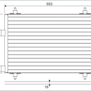Skraplacz, klimatyzacja VALEO 817526 Tylko dziś