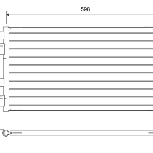 Ostatnia szansa Skraplacz, klimatyzacja VALEO 817547