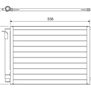 Skraplacz, klimatyzacja VALEO 817575 Darmowa dostawa