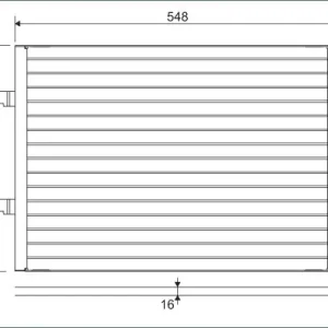 Skraplacz, klimatyzacja VALEO 817602 Autentyczny
