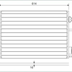 Skraplacz, klimatyzacja VALEO 817679 Tylko dziś