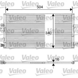 Rabat Skraplacz, klimatyzacja VALEO 817687