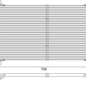 Ekspresowa dostawa Skraplacz, klimatyzacja VALEO 817740