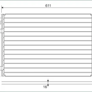 Skraplacz, klimatyzacja VALEO 817741 Oryginalny