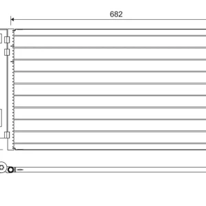 Oferta limitowana Skraplacz, klimatyzacja VALEO 817842