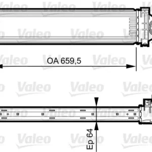 Kup teraz Chłodnica powietrza doładowującego VALEO 818240