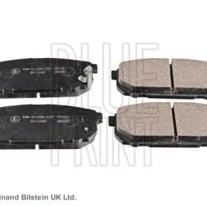 Zestaw klocków hamulcowych, hamulce tarczowe BLUE PRINT ADG04259 Bezpieczna płatność