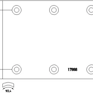 Zestaw szczęk hamulcowych, hamulce bębnowe TEXTAR 1788804 Darmowa dostawa