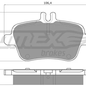 Klocki hamulcowe TOMEX BRAKES TX 18-08 Ostatnia szansa