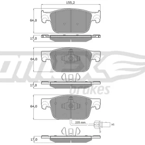 Klocki hamulcowe TOMEX BRAKES TX 18-21 Oferta
