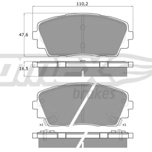 Niska cena Klocki hamulcowe TOMEX BRAKES TX 18-30