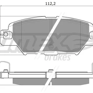 Darmowa dostawa Klocki hamulcowe TOMEX BRAKES TX 18-31