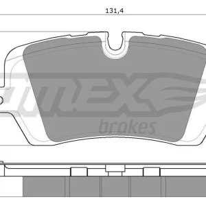 Klocki hamulcowe TOMEX BRAKES TX 18-34 Ekspresowa dostawa