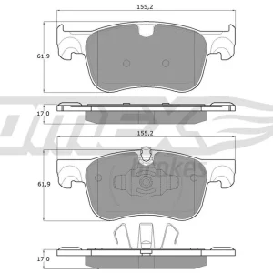 Szybka dostawa Klocki hamulcowe TOMEX BRAKES TX 18-35
