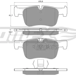 Klocki hamulcowe TOMEX BRAKES TX 18-45 Najlepsza cena