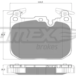 Niska cena Klocki hamulcowe TOMEX BRAKES TX 18-48