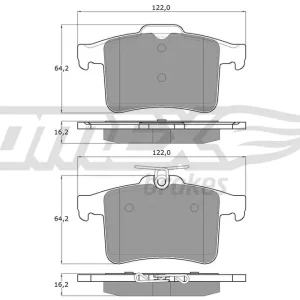 Klocki hamulcowe TOMEX BRAKES TX 18-56 Tani