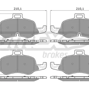 Wyprzedaż Klocki hamulcowe TOMEX BRAKES TX 18-61