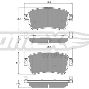 Zamów teraz Klocki hamulcowe TOMEX BRAKES TX 18-64