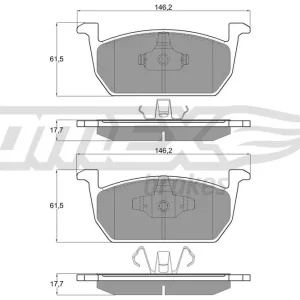 Klocki hamulcowe TOMEX BRAKES TX 18-73 Tani