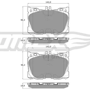 Zwrot pieniędzy Klocki hamulcowe TOMEX BRAKES TX 18-75