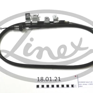 Cięgło, hamulec postojowy LINEX 18.01.21 Bezpieczna płatność