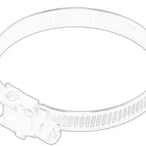 Tani Obejma przewodu paliwowego