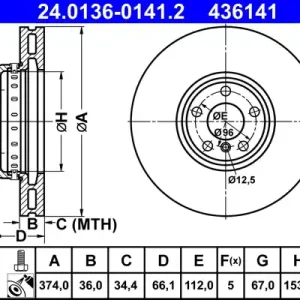 Oferta TARCZA HAMULC. BMW 7 G11,G12 15-22 LP