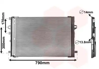 Niska cena CHŁODNICA KLIMATYZACJI Z OSUSZACZEM MERCEDES