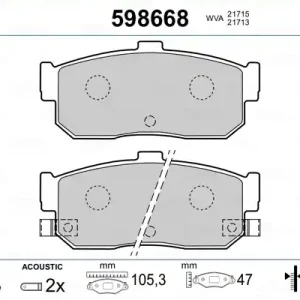 Oferta KLOCKI HAMULCOWE