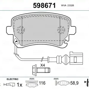 KLOCKI HAMULCOWE Wyprzedaż