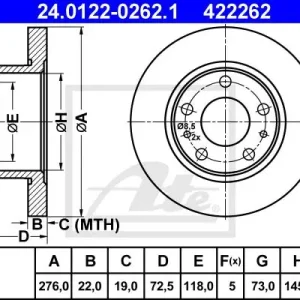 Ostatnia szansa TARCZA HAMULC. IVECO DAILY II 29  99-06 PRZÓD