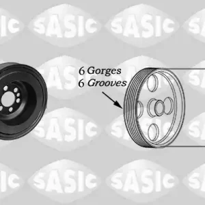 KOŁO WAŁU KORBOWEGO VAG A1 A3 A4 A6 TT Altea Exeo Leon Toledo Octavia Eos Golf V Zamów teraz