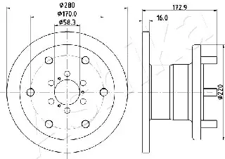 Szybka dostawa TARCZA HAMULCOWA