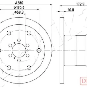 TARCZA HAMULCOWA Premium