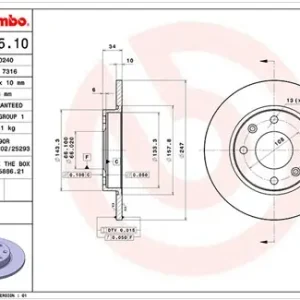 Nowość TARCZA HAMULCOWA