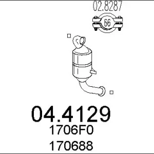 Darmowa dostawa KATALIZATOR C3 1.6 HDI