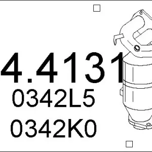 KATALIZATOR C1 1.0 Rabat