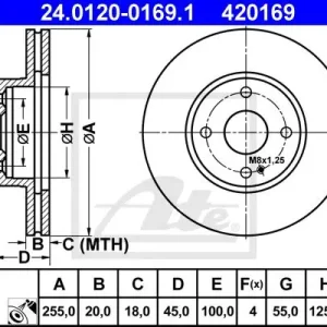 TARCZA HAMULC. MAZDA MX5 93-05 WEN. Tani