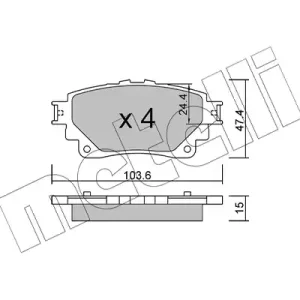 Popularny KLOCKI HAM TYL