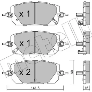 Ekspresowa dostawa KLOCKI HAM PRZOD