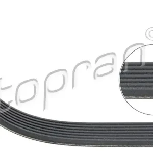 Pasek klinowy wielorowkowy TOPRAN 115 940 Tani