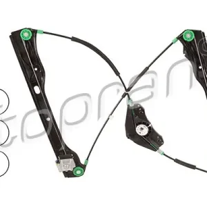 Podnośnik szyby TOPRAN 116 297 Nowość