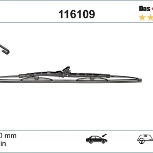 Nowość Pióro wycieraczki SWF 116109